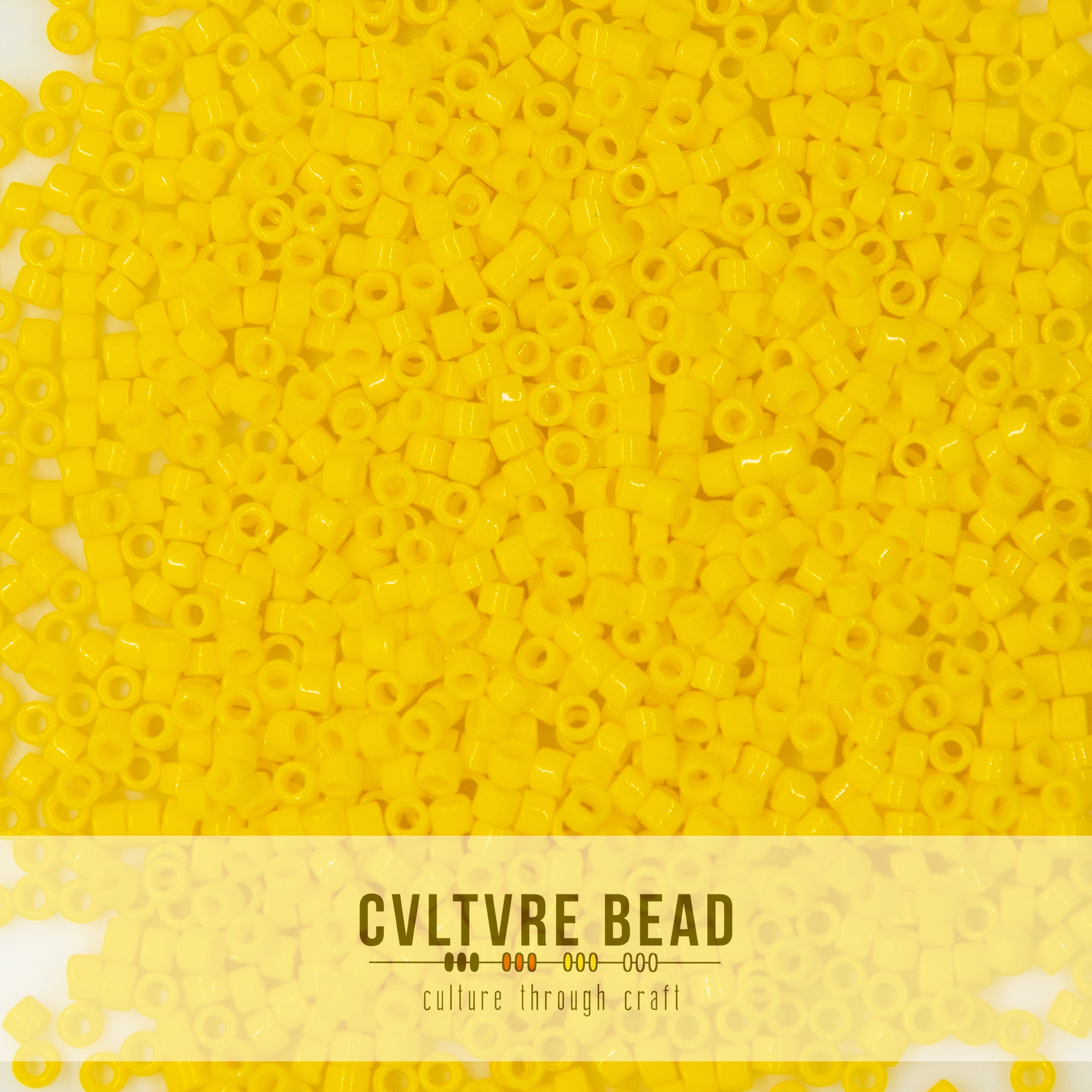 11/0 Op. Canary - Miyuki Delica - 7.2 gram tube